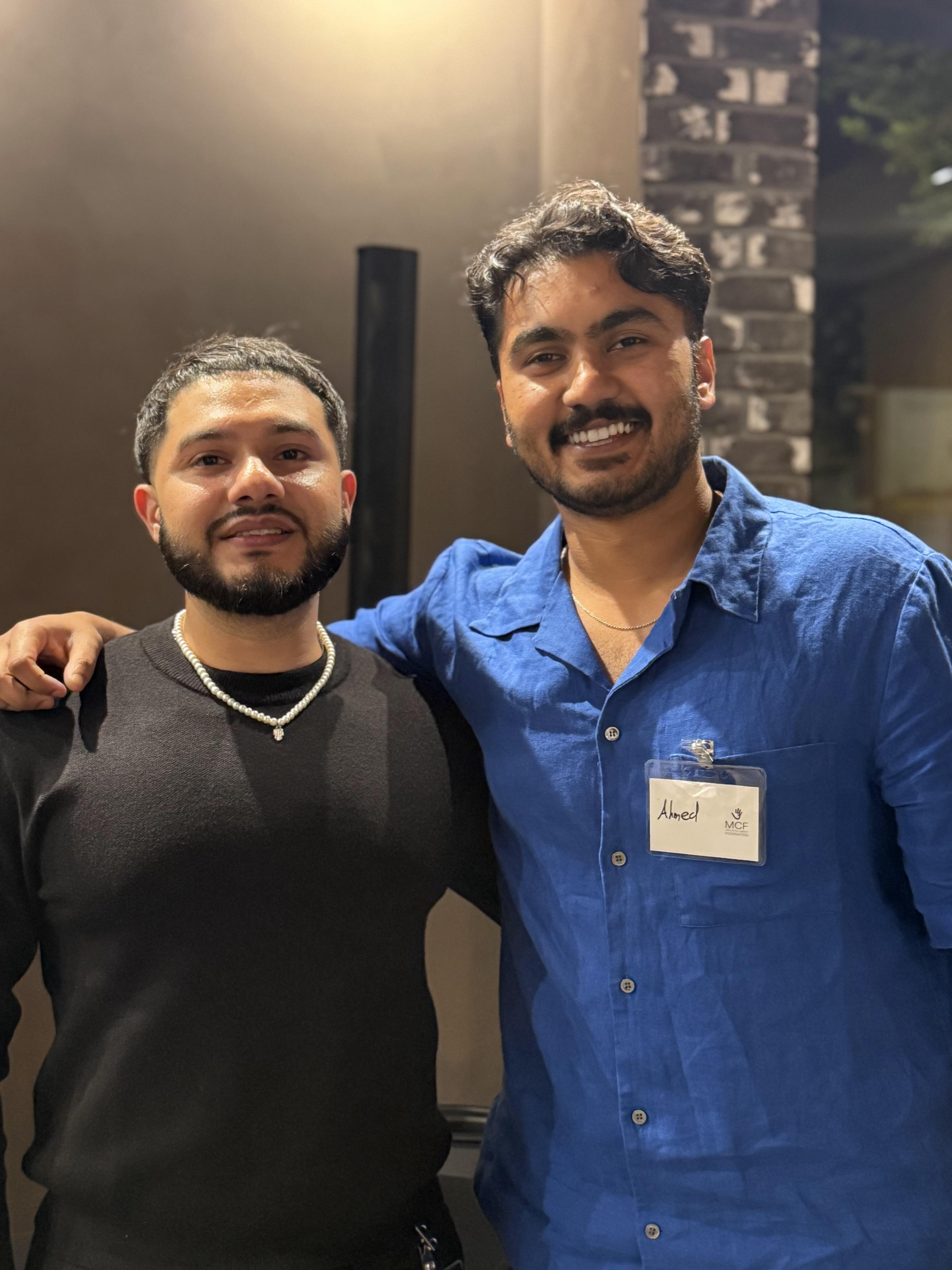 Celebrating together at the 2025 Annual Gala reception.