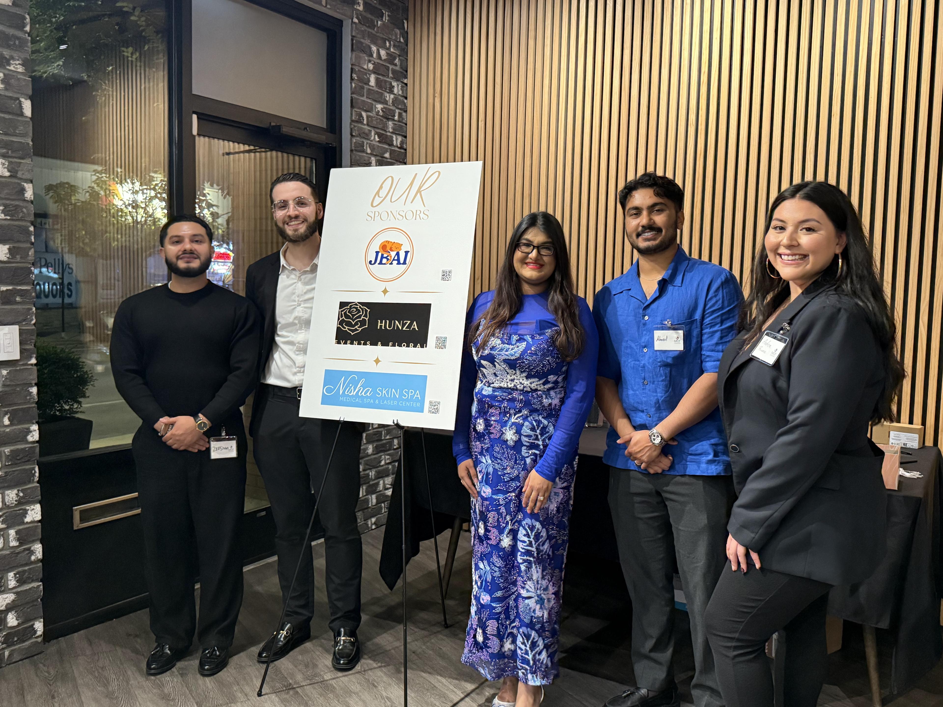 Celebrating together at the 2025 Annual Gala reception.